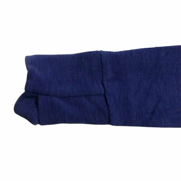 Tek Gear Petite Women's Active Fleece Pullover Sz S Blue Quarter Zip Sweatshirt - Picture 4 of 4